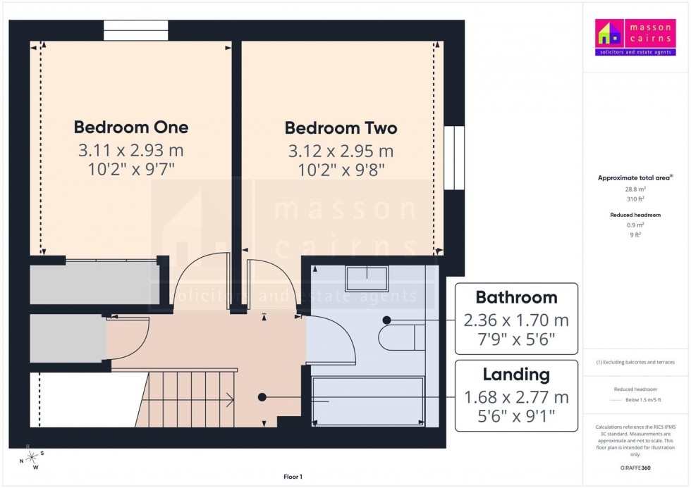 Floorplan for 2 Inverallan Court, Grantown on Spey