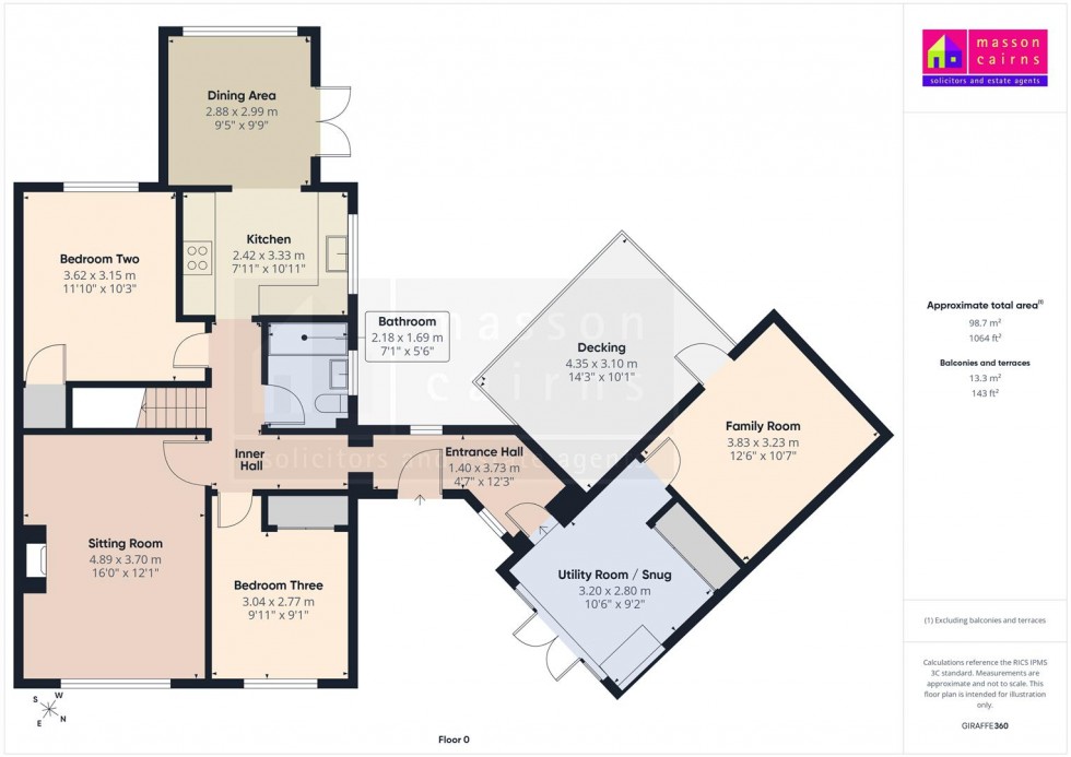 Floorplan for 11 Grampian View, Aviemore