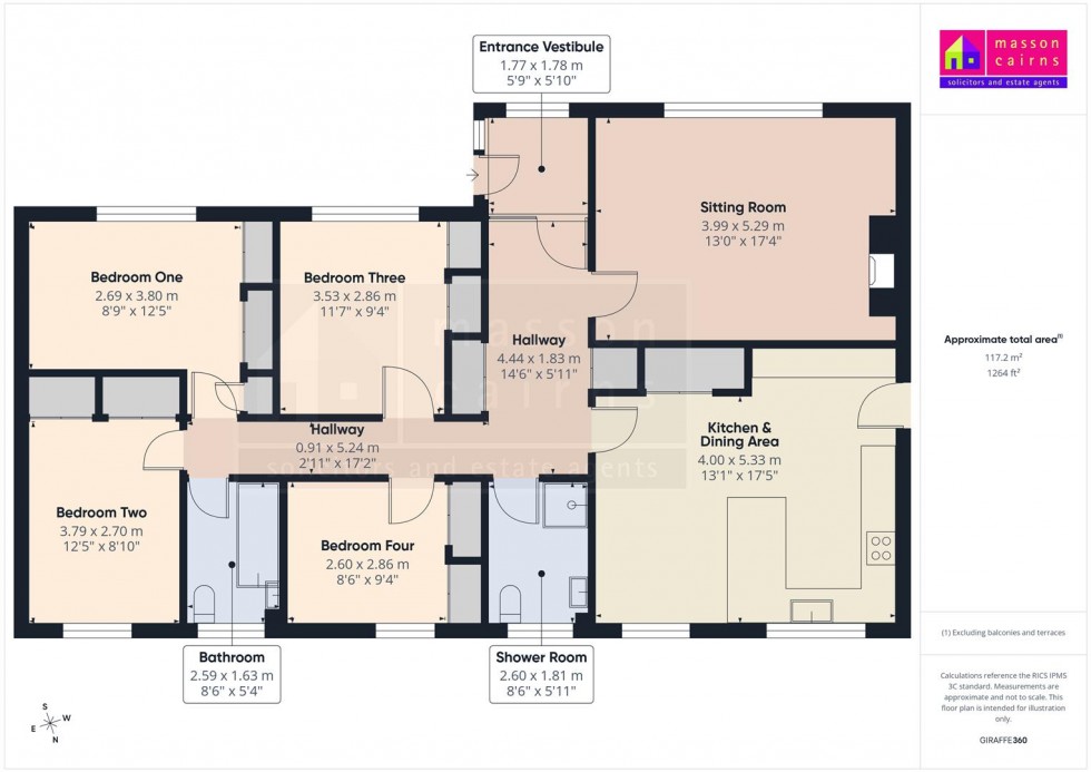 Floorplan for Carsaig, Kinchurdy Road, Boat Of Garten