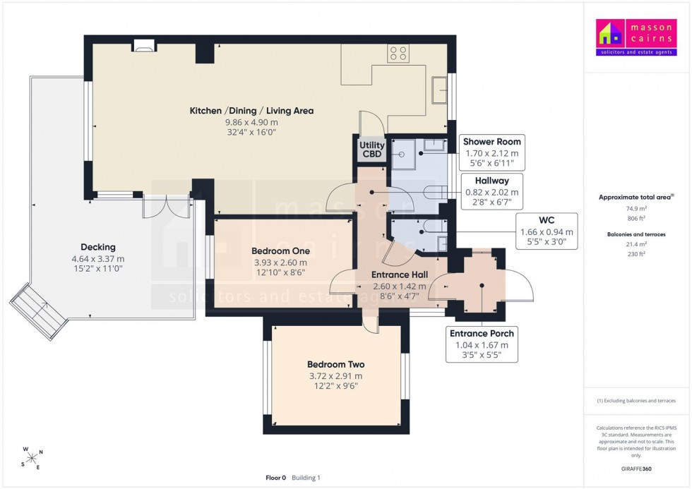 Floorplan for 3 Bynack Place, Nethy Bridge
