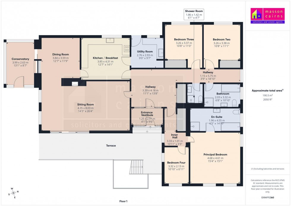 Floorplan for 64 Strathspey Drive, Grantown on Spey