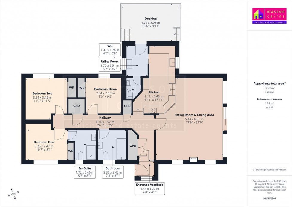 Floorplan for Tigh Sheonaid, Culvardie, Nethy Bridge